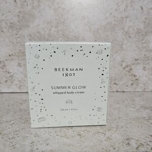 Beekman 1802 "Summer Glow" Goat Milk Whipped Body Cream- 8 oz. New / Sealed